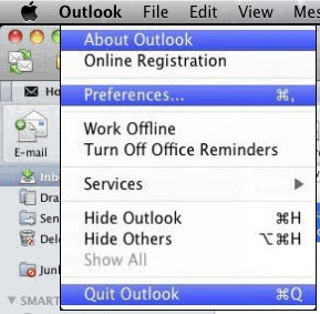 Register email mac