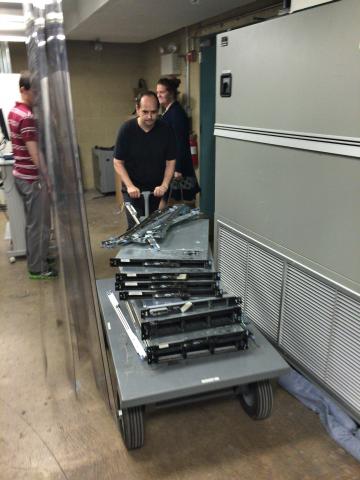 SASC staff are disassembling the Facstaff server
