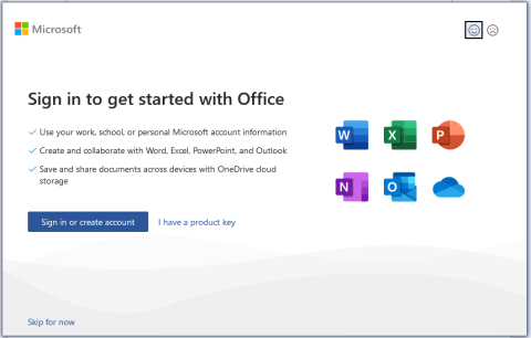 Sign into Office 365